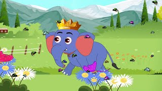 Hathi Raja Kahan Chale | Hindi Nursery Rhymes | Baby Rhymes | Kids Song | हाथी राजा कहाँ चले | Hathi