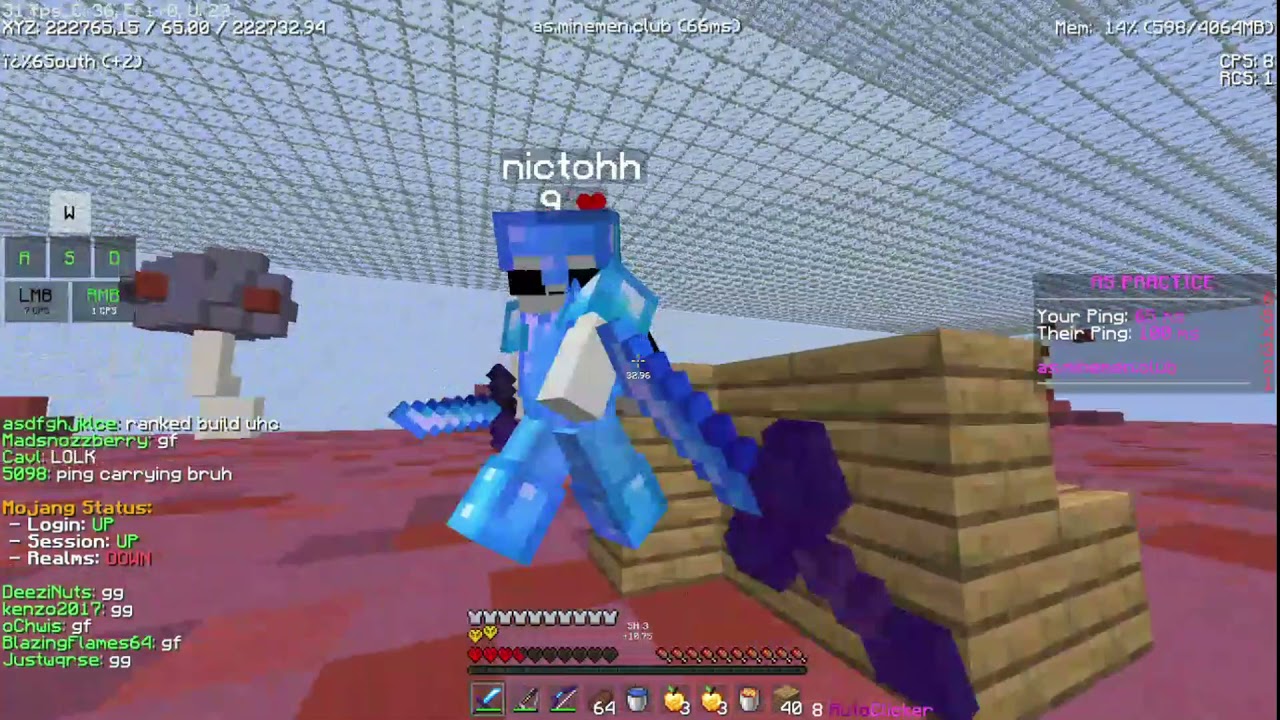 Minecraft 1 Minemen Duels Youtube