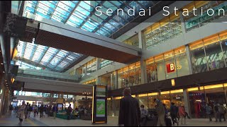 JR仙台駅/JR Sendai Station 【4K HDR】