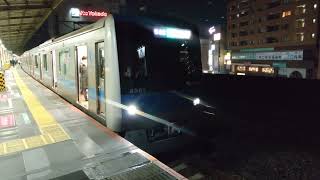 小田急4000形 各駅停車 成城学園前行 JR常磐線 亀有発車