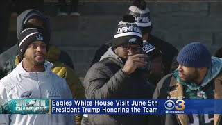 Eagles Visiting White House June 5th