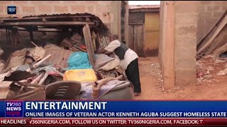 ENTERTAINMENT: ONLINE IMAGES OF VETERAN ACTOR, KENNETH AGUBA SUGGEST HOMELESS STATE.