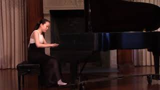 Hannah Zhang, First Place @2018 YMIC International Competition Winner Recital