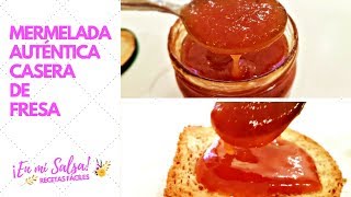 Cómo hacer MERMELADA DE FRESA CASERA AUTÉNTICA 🍓 (Con y sin Thermomix)