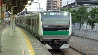 JR山手線・湘南新宿ライン・埼京線 大崎駅にて(At Osaki Station on the JR Lines)