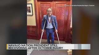 Navajo Nation President recovering from injury at parade