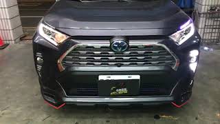 (小鳥的店)豐田 2019 RAV4 5代 野馬日行燈 三色 跑馬款