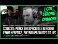 Caedrel Reacts To Perkz Being BENCHED Unexpectedly By Team Heretics