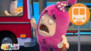 🚍OH NO! Newt Missed the BUS 🚍| NEW! | Best Oddbods Full Episodes | Funny Cartoons for Kids