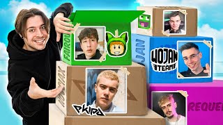 DOSTAŁEM DZIWNE PACZKI OD YOUTUBERÓW! (Wojan, Requer, Nowciax, Fairout, Palion)