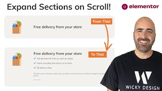 Expand Sections on Scroll (Elementor Tutorial)