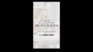 Spring Kitchen Must-Haves