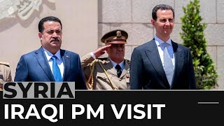 Iraqi PM Sudani and Syria’s Assad hold talks in Damascus