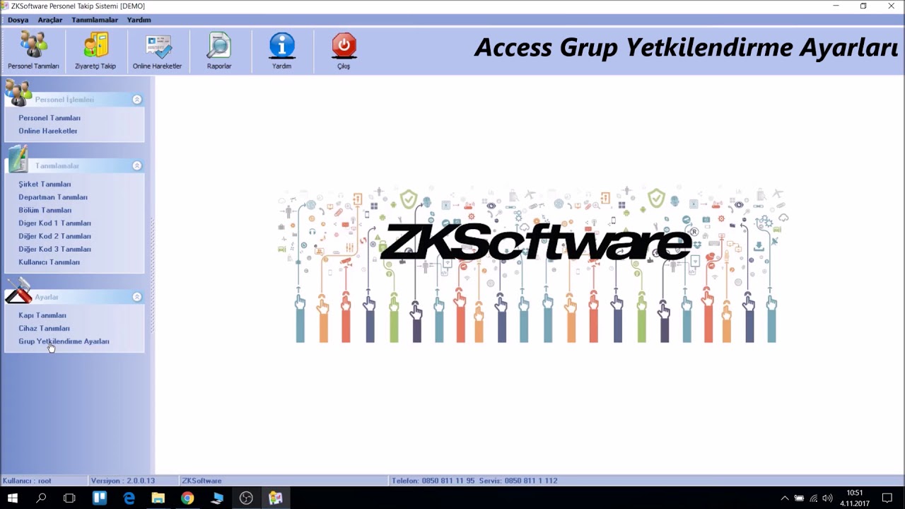 Zksoftware Access Eğitim Videosu Youtube