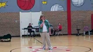 Mallory at DPJH Talent Show 2010