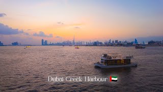 Dubai Creek Harbour A Stunning 4K Scenic Experience 🇦🇪