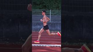 Tempo \u0026 400s for Matti Clarke  around the track in Leuven #thisisathletics #running #trackandfield