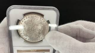 1885-O アメリカ モルガンダラー 1ドル 銀貨  NGC MS65 アンティーク モダン コイン