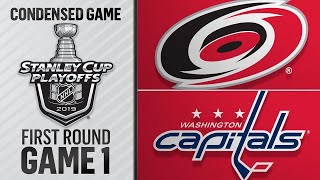 04/11/19 First Round, Gm1: Hurricanes @ Capitals