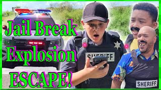 COPS AND ROBBERS(2024)! JAIL BREAK EXPLOSION ESCAPE 2