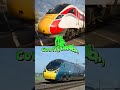 Class 800 VS Class 390 #epicspeed #train #class800 #class390 #LNER #Avanti #trainvstrain #shorts