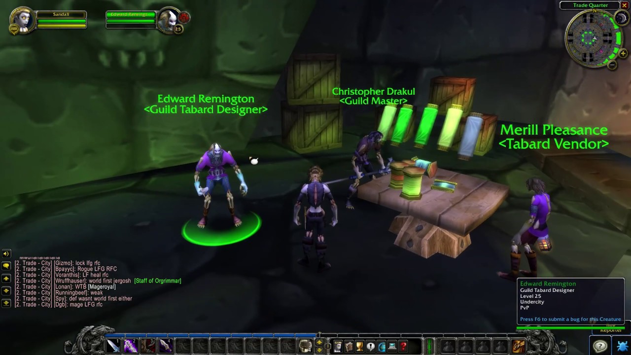 Undercity Guild Master Location - WoW Classic - YouTube