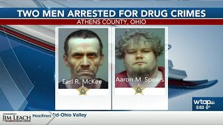 Two Athens County men arrested for drug crimes