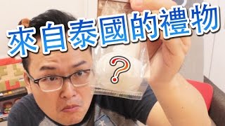 從泰國朋友那收到的神秘球狀禮物是？《阿倫來介紹？》