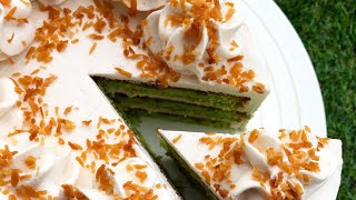 Baking Basics : PANDAN GULA MELAKA CAKE