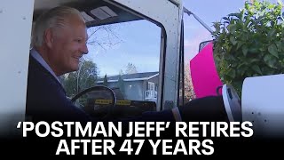 Mailman, 'Postman Jeff', retires after 47 years of service | KTVU