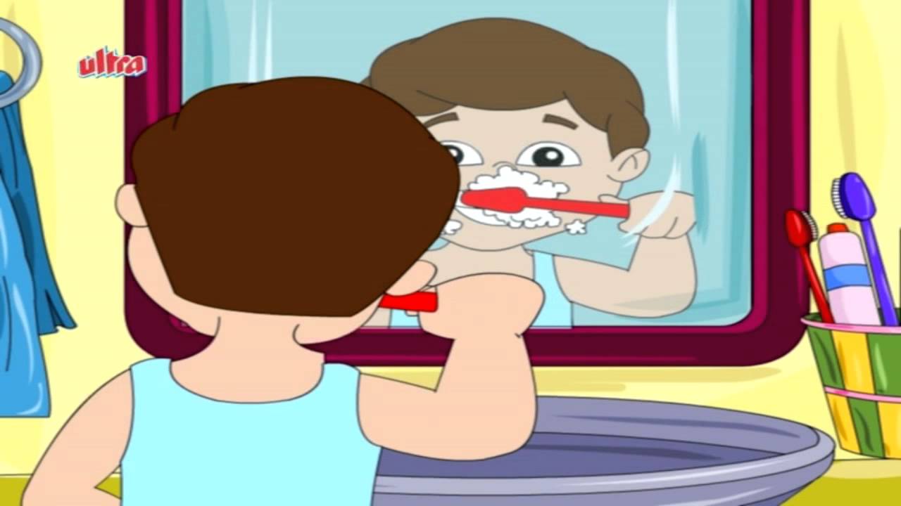 Nursery Rhymes Tooth Brush English Animation Youtube