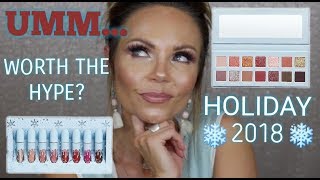 ❄HONEST REVIEW | KYLIE COSMETICS HOLIDAY 2018 COLLECTION❄