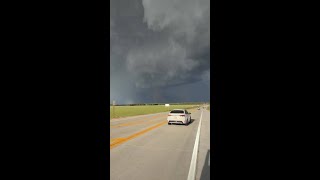 Tornado near Newton, Kansas