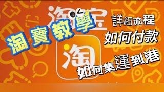 VinaHK【167】淘寶購物流程詳細教學 | 如何選擇集運公司 | 如何集運到港 |