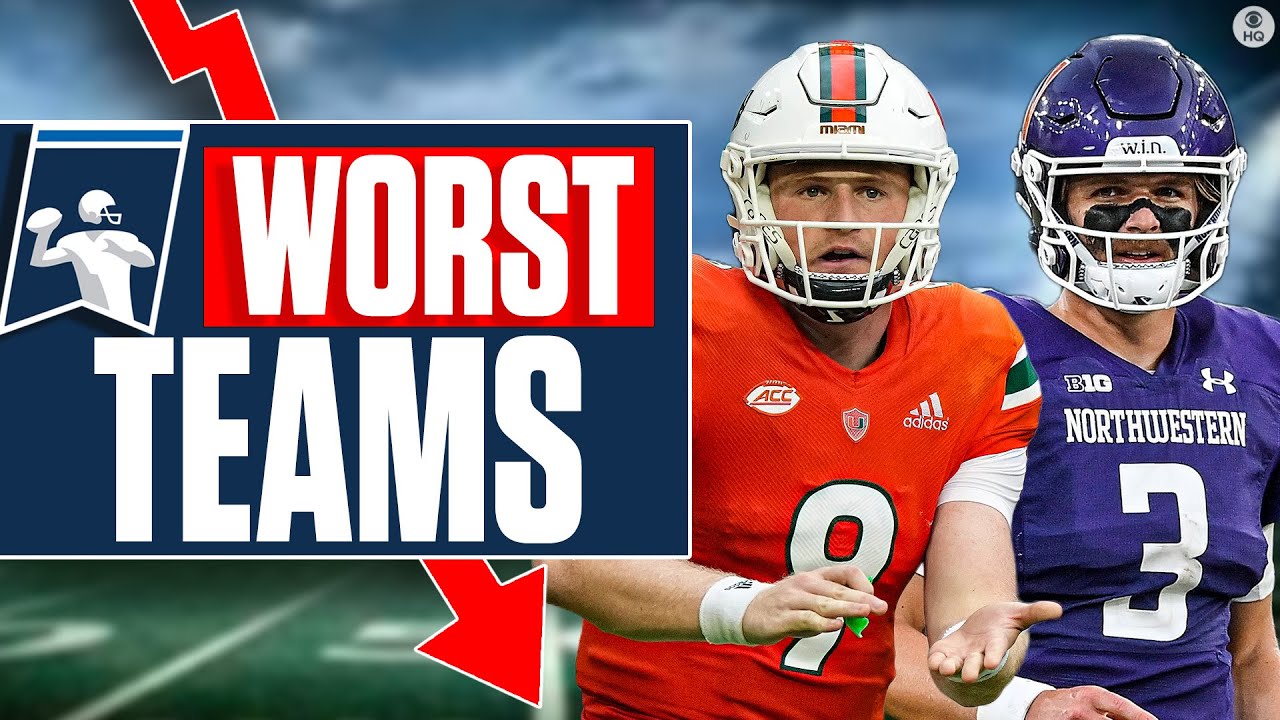 Worst Football Team In College Football