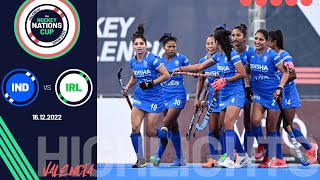 FIH Hockey Nations Cup (Women), Game 16 highlights - India vs Ireland