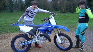 SURPRISING MY BROTHER WITH A BRAND NEW 2020 YZ 125 MOTOCROSS BIKE / DIRT BIKE ON CHRISTMAS!!