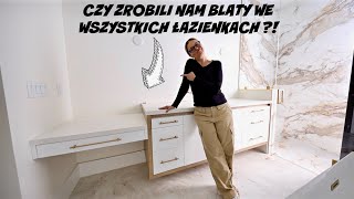 CZY ZROBILI NAM BLATY W ŁAZIENKACH? MARZE O TAKICH UMYWALKACH! ZAKUPY DO NOWEGO DOMU!