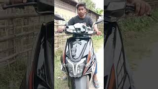 Ntorq lover#reels #assam #tvsntorq#modification#clemantkvlog #reels #boy