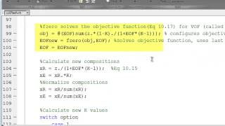 Liquid-liquid flash using Matlab/Chap14/LLEflash.m