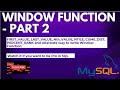 SQL Window Function - Part 2 | How to write SQL Query using Frame Clause, CUME_DIST | SQL Tutorial
