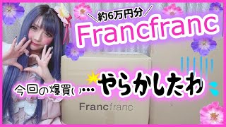 【購入品】Francfrancで爆買い♥️念願のアイテムを買った後に悲報が……