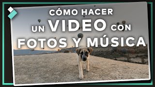 Cómo hacer o editar un video con fotos y música | Filmora9 Vesión 9.2