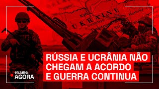 Negociação entre Rússia e Ucrânia fracassa e guerra continua