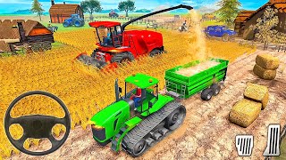 Real Tractor Farming Simulator - New Harvester Farm Game 2022 - Android Gameplay