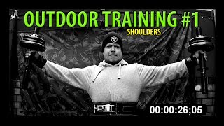 IRONADDIKT   OUTDOOR TRAINING SHOULDERS #1