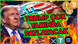 DEMEDİ DEME! TRUMP BITCOIN'İ ÇOK YAKINDA PATLATACAK! ALTIN VURUŞ ABD'Lİ YAPAY ZEKA COİN'LERİ Mİ?