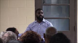 Community meeting to discuss community/police interaction - Mansfield, Ohio, August 26, 2019