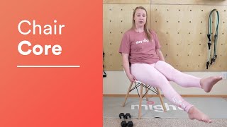 Best Chair Exercises for Abs - Low Impact, Beginner Friendly, Belly Fat Burner