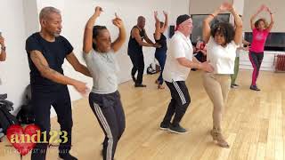 Nelson Flores Latin Hustle Class Demo, Ripley Grier, NYC - May 9, 2023 (part 4)